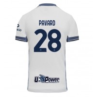 Camiseta Inter Milan Benjamin Pavard #28 Visitante Equipación 2024-25 manga corta